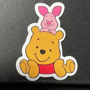 POOH AND PIGLET STICKER